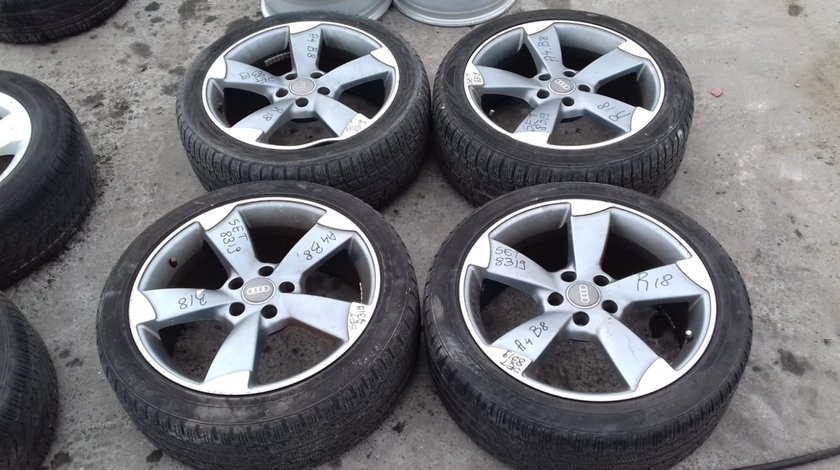 Set 8319 - Jante aliaj AUDI A4 B8, 225/45R18, 18x8j et35, 5x112