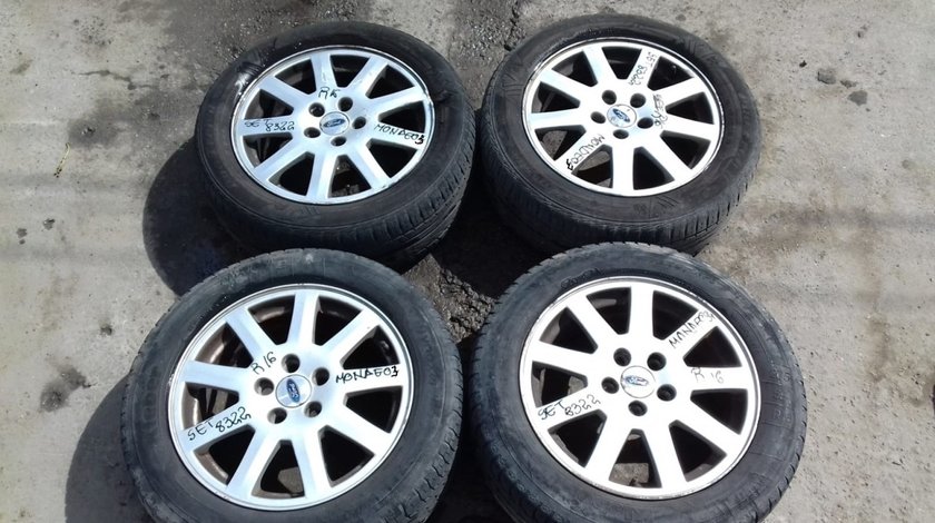 Set 8322 - Jante aliaj Ford Mondeo 3, 205/55R16,6 1/2jx16h2, et 52.5, 5x108