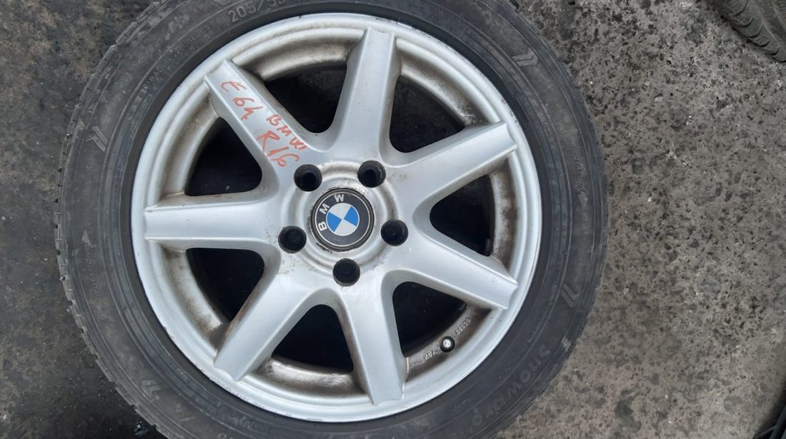 Set 8509 - Jante aliaj BMW E46 , 7Jx16 ET47 , R16 205/55 , 5x120