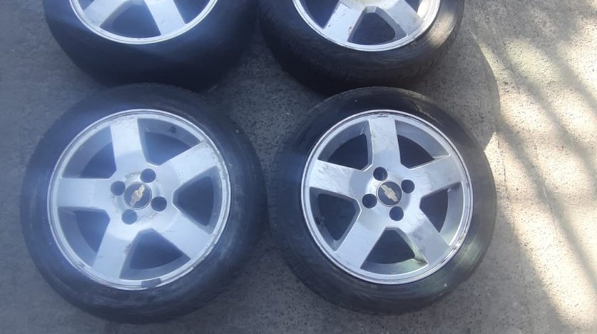 Set 8531 - Jante aliaj AVEO , 6Jx15 ET45 , R15 185/55 , 4x100