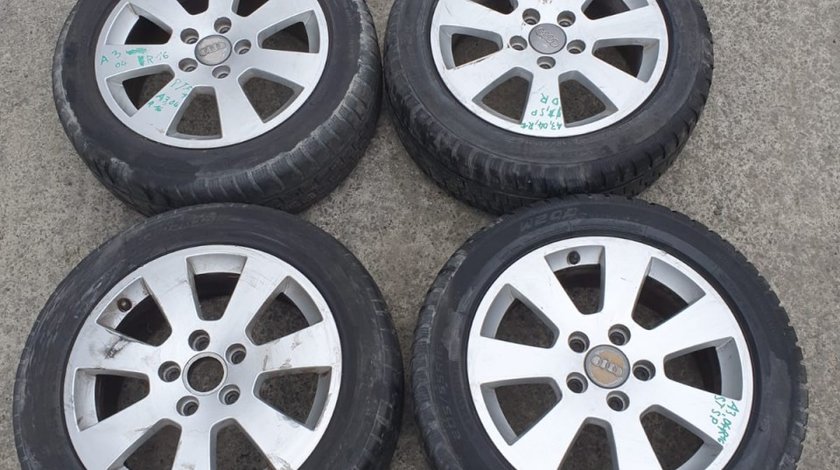 Set 8535 - Jante aliaj Audi A3 ,6.5Jx16 ET50 , R16 205/55 , 5x112