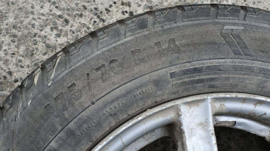 Set 8536 - Jante aliaj Hyundai Accent , 5.5Jx14 ET46 , R14 175/70 , 4x100