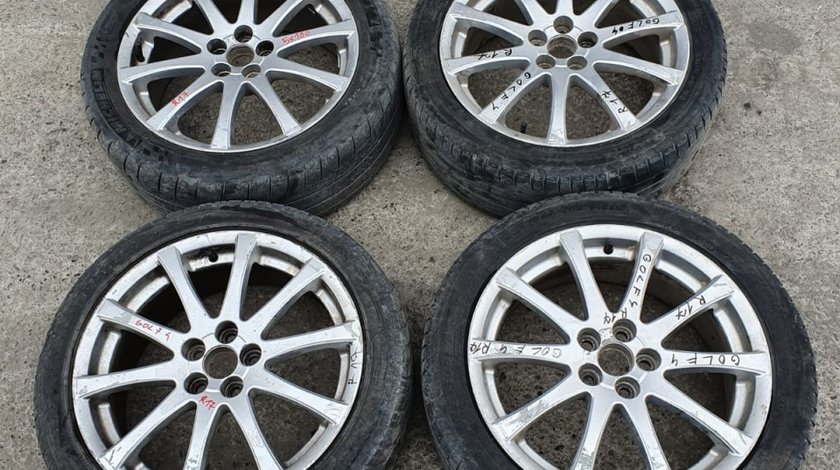 Set 8539 - Jante aliaj Golf 4 , 7Jx17 ET45 , R17 225/45 , 5x100