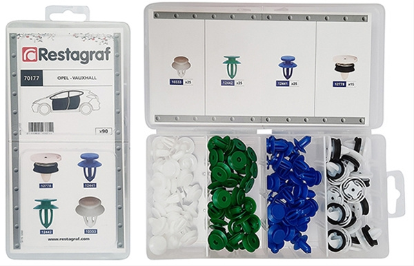 Set 90 Buc Agrafe Restagraf 70177