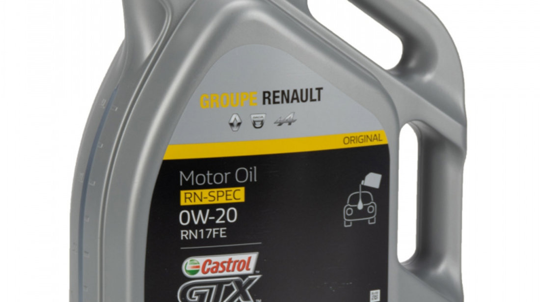 Set 9L Ulei motor Castrol Renault GTX 0W-20 7711943674+Set 4 Buc 7711943672