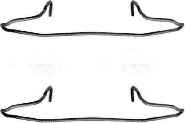 Set accesorii, etrier frana AUDI TT (8N3) (1998 - 2006) TEXTAR 82029300 piesa NOUA
