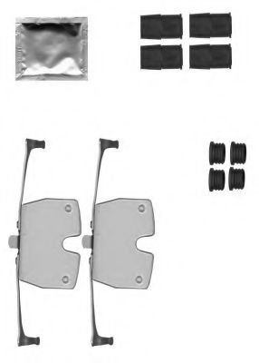 Set accesorii, etrier frana BMW Seria 7 (F01, F02, F03, F04) (2008 - 2015) TEXTAR 82517700 piesa NOU...