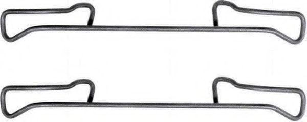 Set accesorii, etrier frana CITROEN XSARA Cupe (N0) (1998 - 2005) TEXTAR 82030600 piesa NOUA