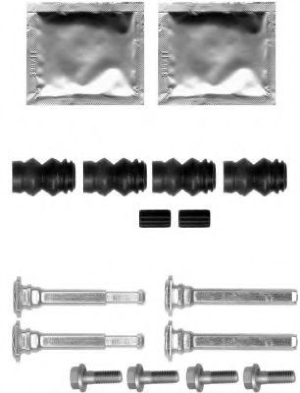 Set accesorii, etrier frana FIAT STILO Multi Wagon (192) (2003 - 2008) TEXTAR 82510100 piesa NOUA