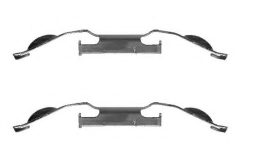 Set accesorii, etrier frana LAND ROVER RANGE ROVER EVOQUE Cabriolet (LV) (2016 - 2016) TEXTAR 820393...