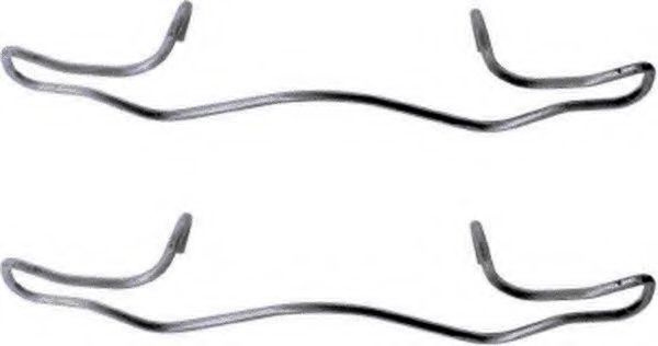 Set accesorii, etrier frana MAZDA 3 Limuzina (BK) (1999 - 2009) TEXTAR 82032000 piesa NOUA