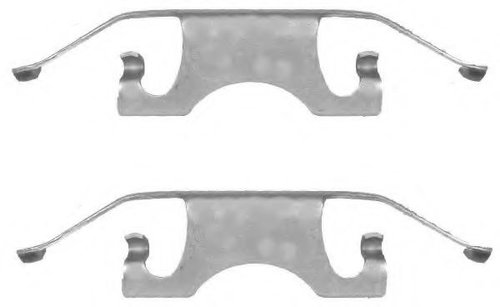 Set accesorii, etrier frana MERCEDES S-CLASS (W220) (1998 - 2005) TEXTAR 82076400 piesa NOUA