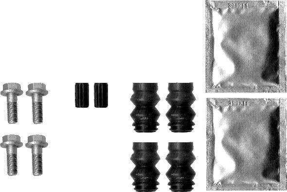 Set accesorii, etrier frana PEUGEOT 307 CC (3B) (2003 - 2016) METZGER 113-1355 piesa NOUA