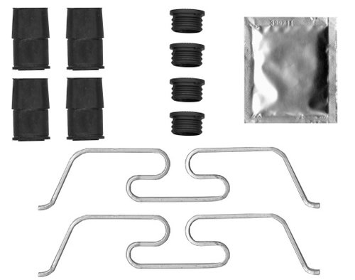 Set accesorii, etrier frana punte fata (82551100 TEXTAR) Citroen,FIAT,JAGUAR,JAGUAR (CHERY),LAND ROV...
