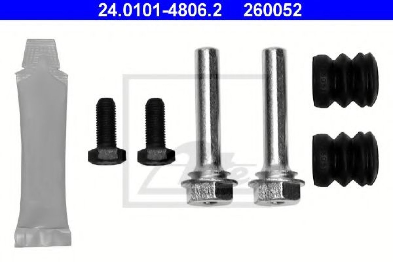 Set accesorii, etrier frana RENAULT MEGANE I Scenic (JA0/1) (1996 - 2001) ATE 24.0101-4806.2 piesa NOUA