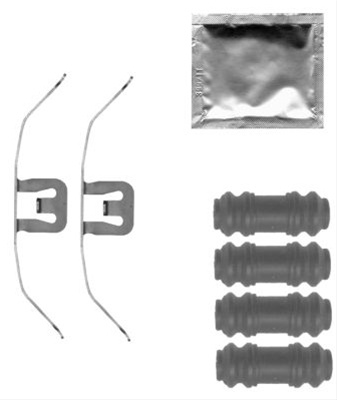 Set Accesorii, Etrier Frana Textar Mercedes-Benz 82518300