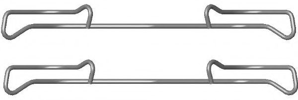 Set accesorii, etrier frana VW PASSAT Variant (3C5) (2005 - 2011) TEXTAR 82076800 piesa NOUA