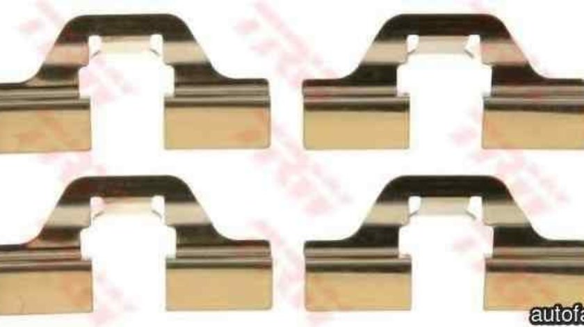 Set accesorii, placute frana AUDI 100 (43, C2) Producator TRW PFK405