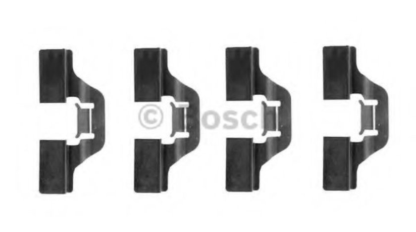 Set accesorii, placute frana AUDI A2 (8Z0) (2000 - 2005) BOSCH 1 987 474 253 piesa NOUA