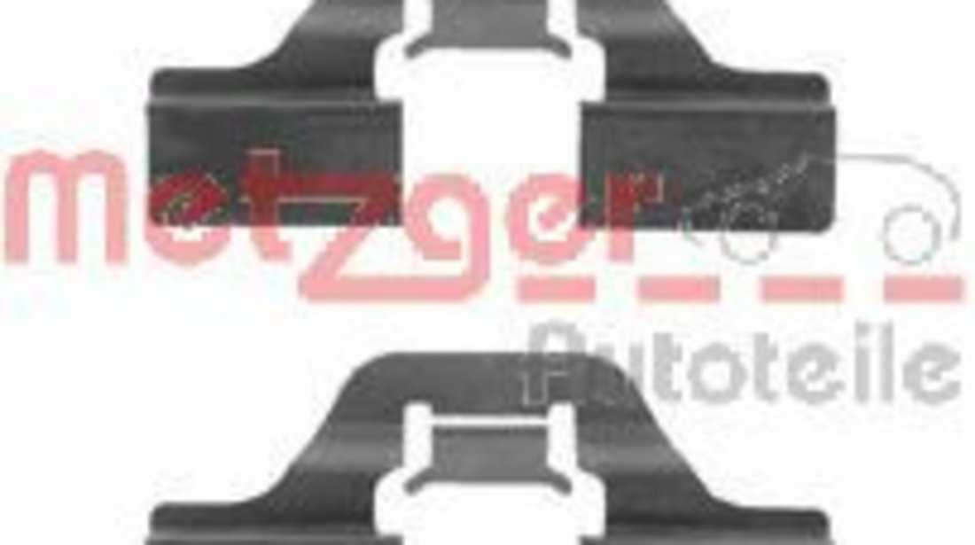Set accesorii, placute frana AUDI A3 Sportback (8PA) (2004 - 2013) METZGER 109-1211 piesa NOUA