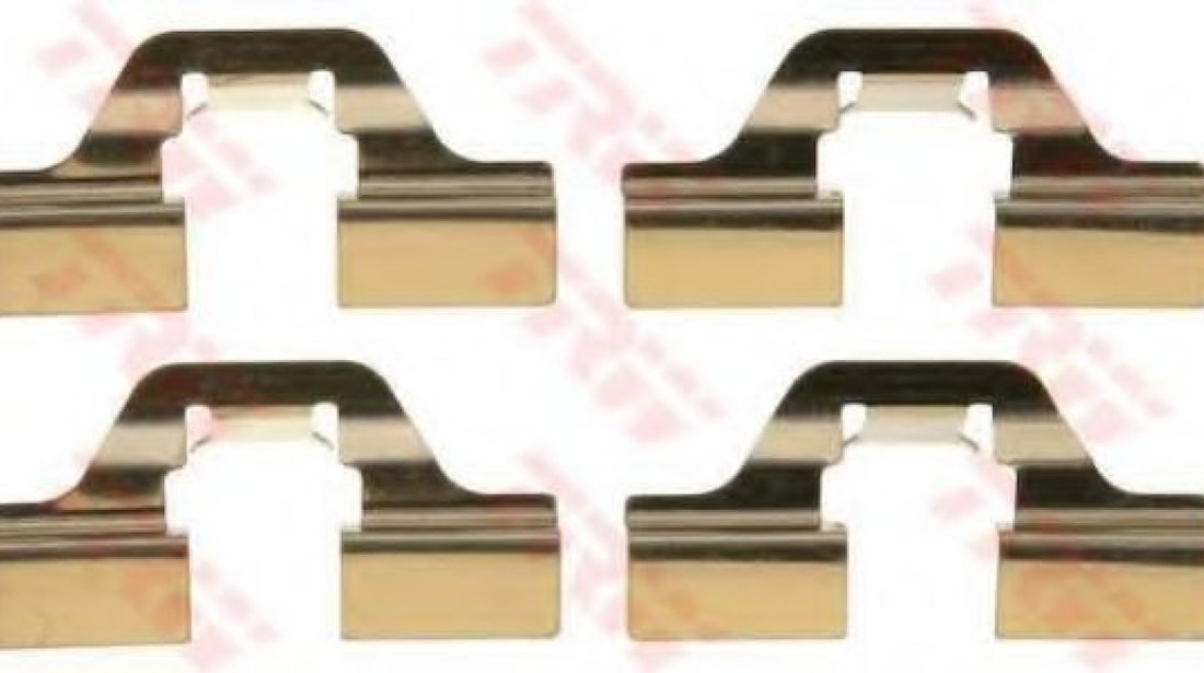 Set accesorii, placute frana AUDI A4 Cabriolet (8H7, B6, 8HE, B7) (2002 - 2009) TRW PFK405 piesa NOUA