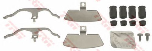 Set accesorii, placute frana AUDI A8 (4H) (2009 - 2016) TRW PFK704 piesa NOUA