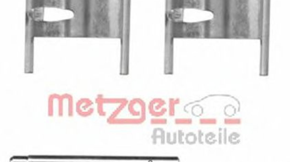 Set accesorii, placute frana AUDI Q7 (4L) (2006 - 2015) METZGER 109-1660 piesa NOUA