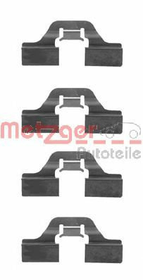 Set accesorii, placute frana AUDI TT (8N3) (1998 - 2006) METZGER 109-1211 piesa NOUA