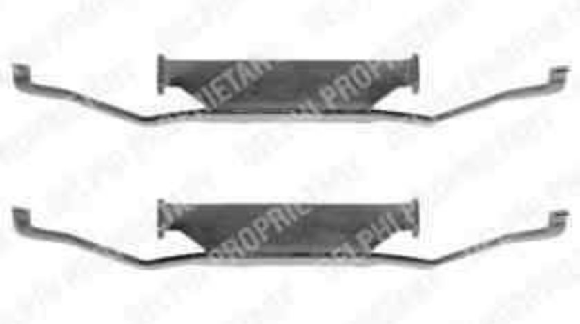 Set accesorii, placute frana BMW 3 (E30) DELPHI LX0074