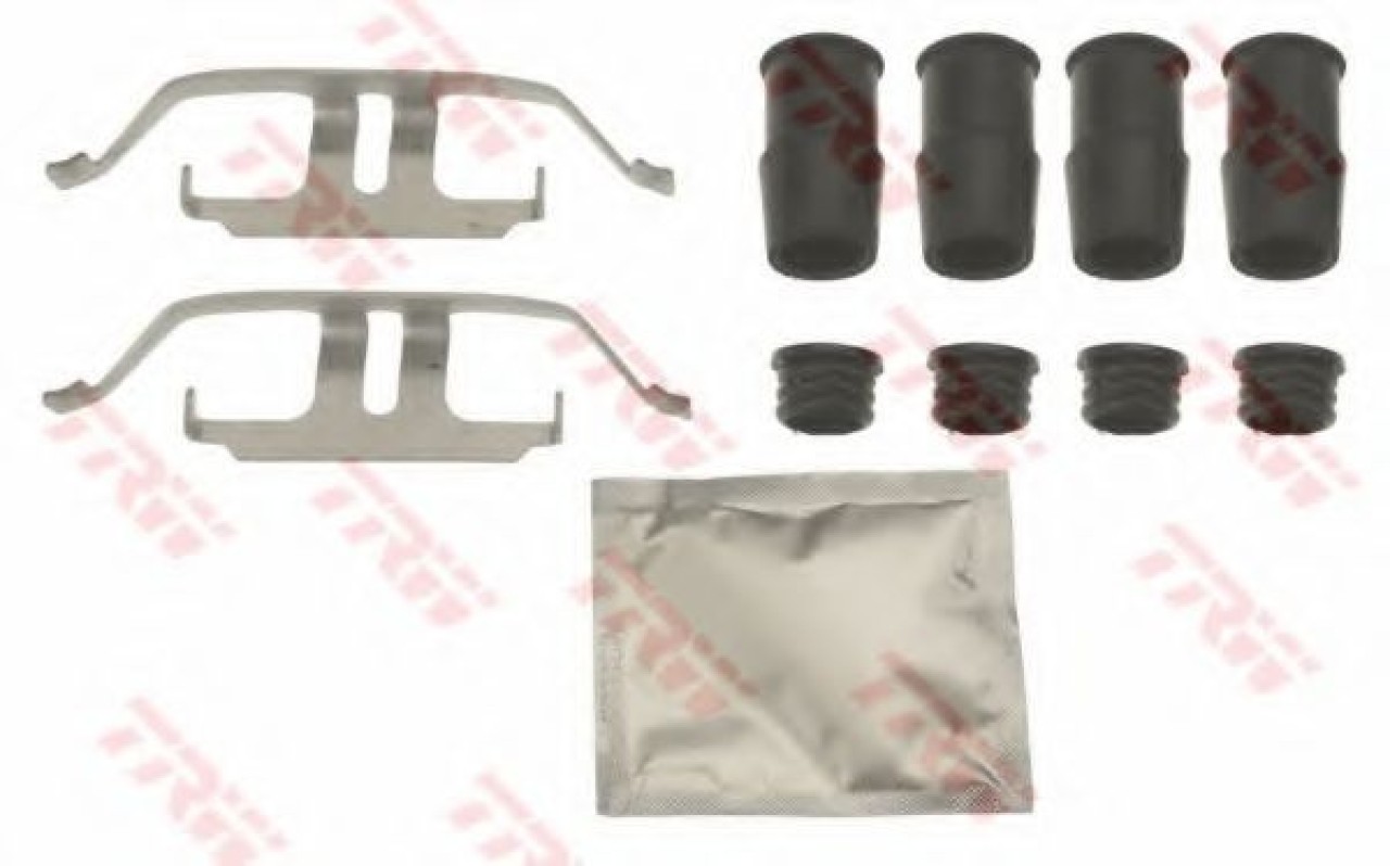 Set accesorii, placute frana BMW Seria 1 (F20) (2010 - 2016) TRW PFK707 piesa NOUA
