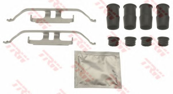 Set accesorii, placute frana BMW Seria 2 Cabriolet (F23) (2014 - 2016) TRW PFK706 piesa NOUA