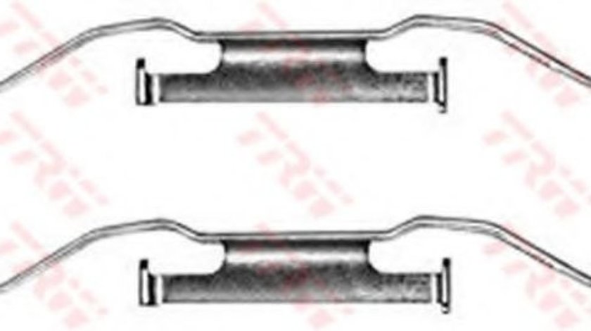 Set accesorii, placute frana BMW Seria 3 Compact (E36) (1994 - 2000) TRW PFK350 piesa NOUA