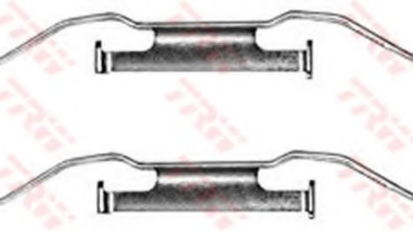 Set accesorii, placute frana BMW Seria 3 Cupe (E46) (1999 - 2006) TRW PFK350 - produs NOU