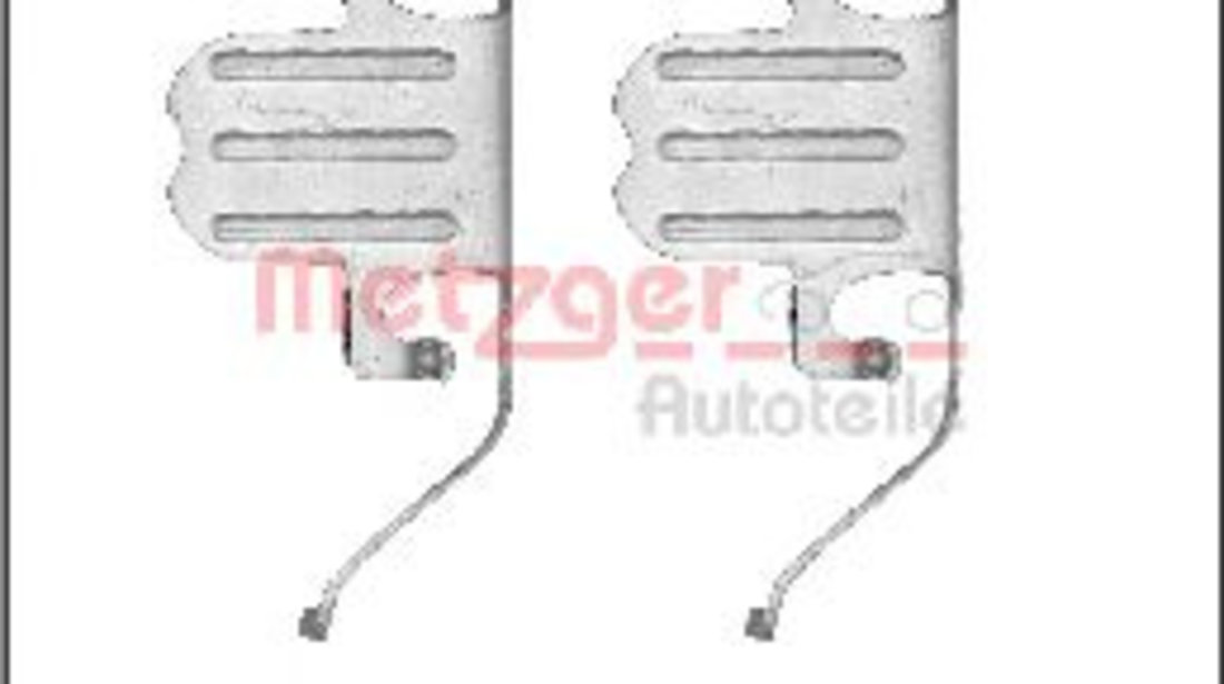 Set accesorii, placute frana BMW Seria 3 Cupe (E92) (2006 - 2013) METZGER 109-1751 piesa NOUA