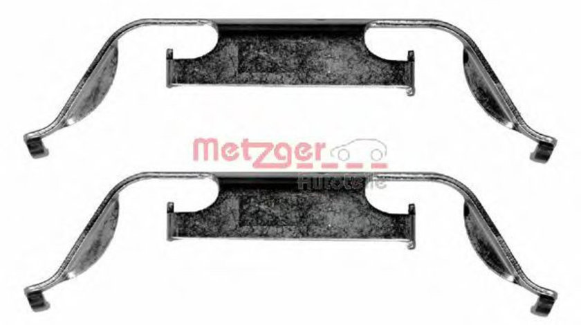 Set accesorii, placute frana BMW Seria 5 (E39) (1995 - 2003) METZGER 109-1222 piesa NOUA