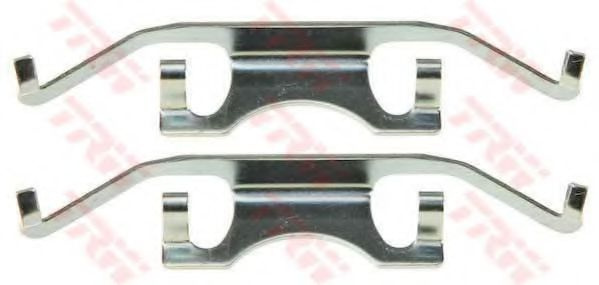 Set accesorii, placute frana BMW Seria 5 (E39) (1995 - 2003) TRW PFK436 piesa NOUA