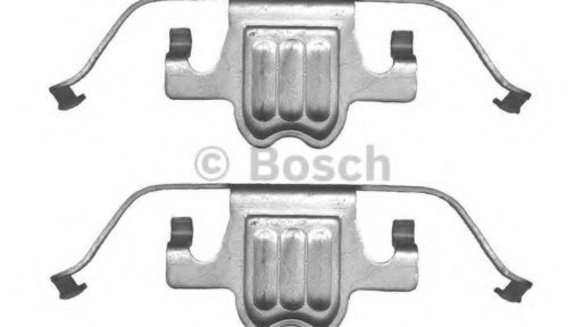 Set accesorii, placute frana BMW Seria 5 (E60) (2003 - 2010) BOSCH 1 987 474 693 piesa NOUA