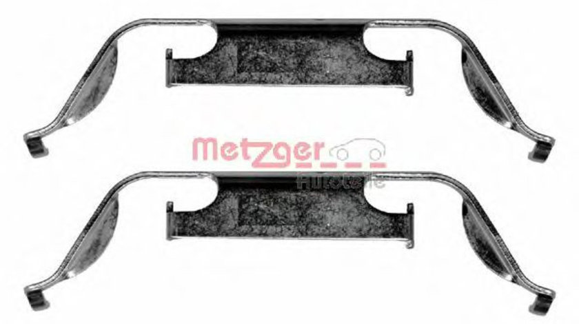 Set accesorii, placute frana BMW X3 (E83) (2004 - 2011) METZGER 109-1222 piesa NOUA