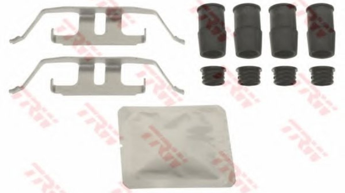 Set accesorii, placute frana BMW X3 (F25) (2010 - 2016) TRW PFK682 piesa NOUA