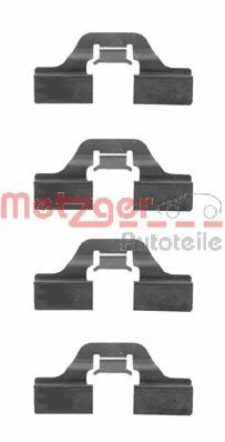 Set accesorii, placute frana CITROEN C2 (JM) (2003 - 2016) METZGER 109-1211 piesa NOUA