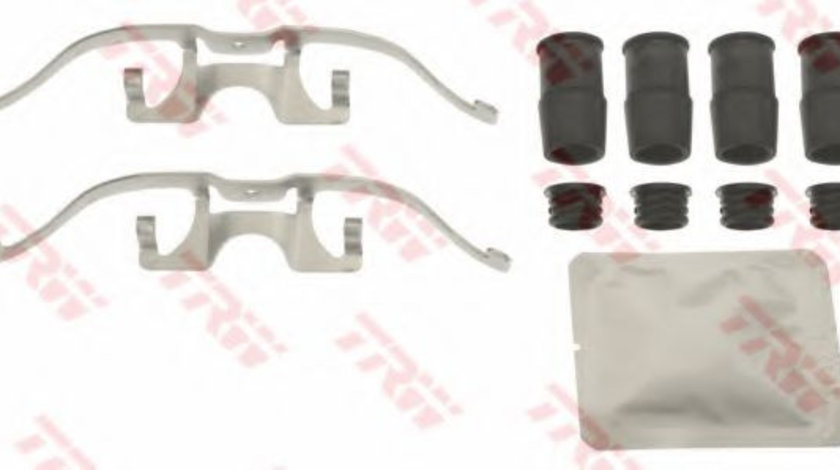 Set accesorii, placute frana CITROEN C5 III Break (TD) (2008 - 2016) TRW PFK681 piesa NOUA