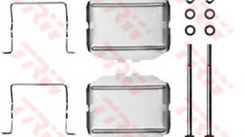 Set accesorii, placute frana CITROEN XANTIA Estate (X1) (1995 - 1998) TRW PFK211 piesa NOUA