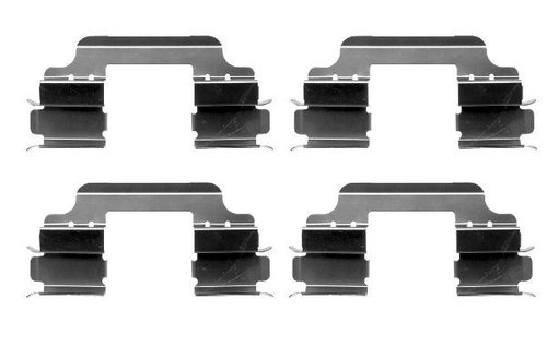 Set accesorii, placute frana DACIA DUSTER (2010 - 2016) METZGER 109-1648 piesa NOUA