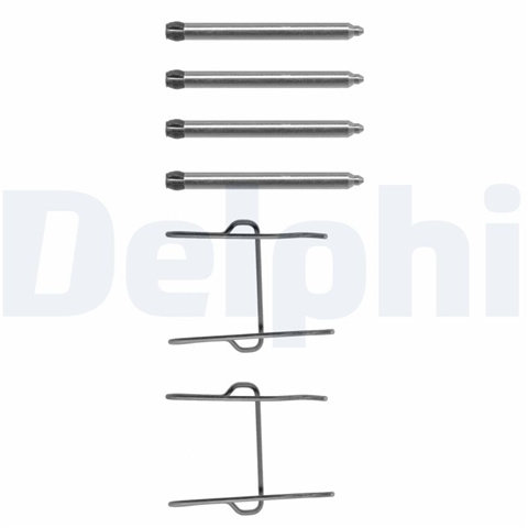 Set Accesorii, Placute Frana Delphi Citroën LX0081