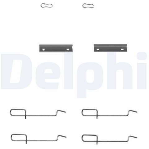 Set Accesorii, Placute Frana Delphi LX0142
