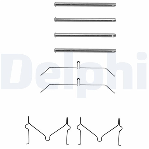 Set Accesorii, Placute Frana Delphi LX0145