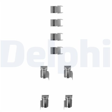 Set Accesorii, Placute Frana Delphi LX0183