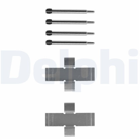 Set Accesorii, Placute Frana Delphi Mercedes-Benz LX0006