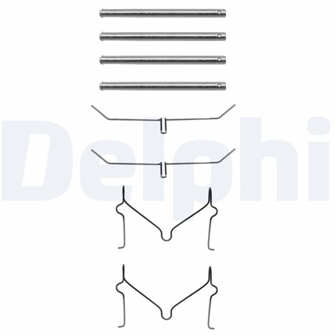 Set Accesorii, Placute Frana Delphi Toyota LX0182