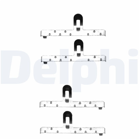 Set Accesorii, Placute Frana Delphi Vw LX0071